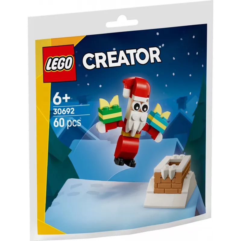 Constructiespeelgoed LEGO Santa's Chimney Polybag 30692 – mini-kerstbouset
