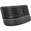 Wave Keys draadloos ergonomisch toetsenbord - GRAPHITE - NLB - 2.4GHZBT - NA - CENTRAL-419 - UNIVERSAL