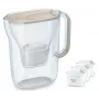 Waterfilterkan BRITA Style Essential 2,4 L met 3 reservecartridges (zand)