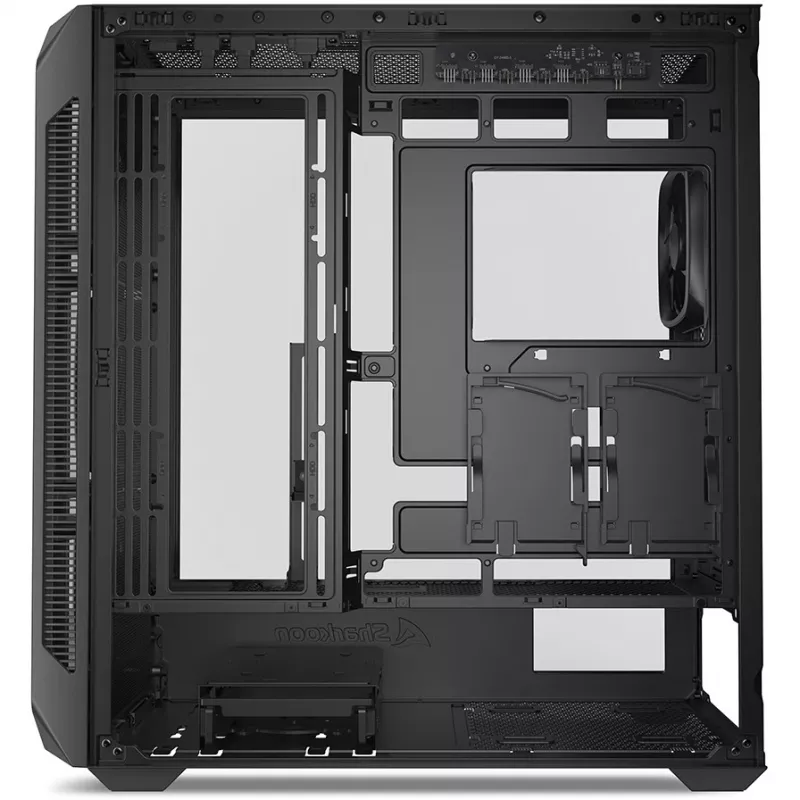 PC-behuizing Sharkoon AK5G RGB midi tower zwart