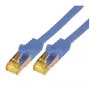 Netwerkkabel M-Cab 7,5 m RJ-45 Cat7 blauw S/FTP