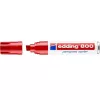 Permanentmarker Edding 800 beitelpunt rood
