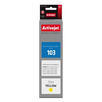 Activejet AE-103Y inkt (vervanger voor Epson 103 C13T00S44A; Supreme; 70 ml; geel)