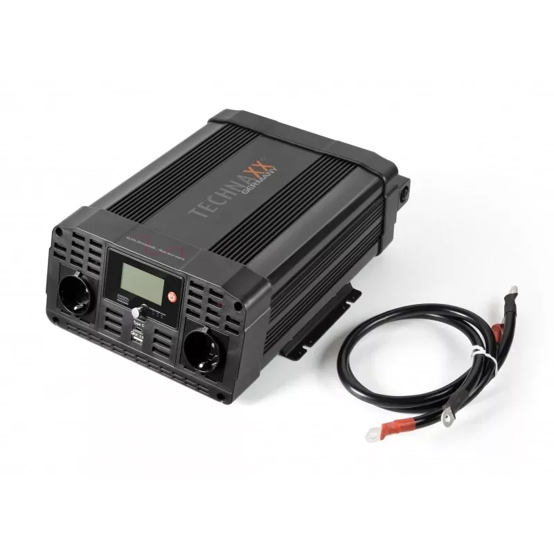 Omvormer Technaxx TE23 3000W zuivere sinusgolf