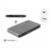 Dockingstation DeLOCK Thunderbolt 3 8K Dual DisplayPort USB LAN SD Audio PD 3.0