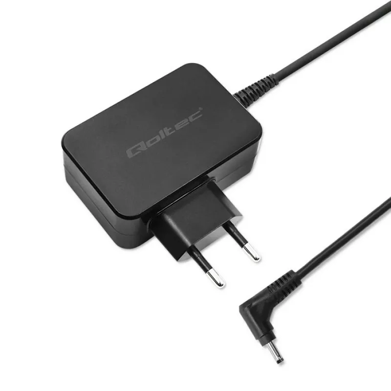Voeding Qoltec 51032 45W voor binnen zwart voor laptops