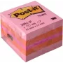 3M Post-it Notes zelfklevende notities mini blokjes 51 x 51 mm roze 2051-P