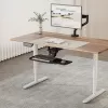 Maclean toetsenbordhouder onder tafel, verstelbaar, max. 5 kg, zwart, MC-156 B