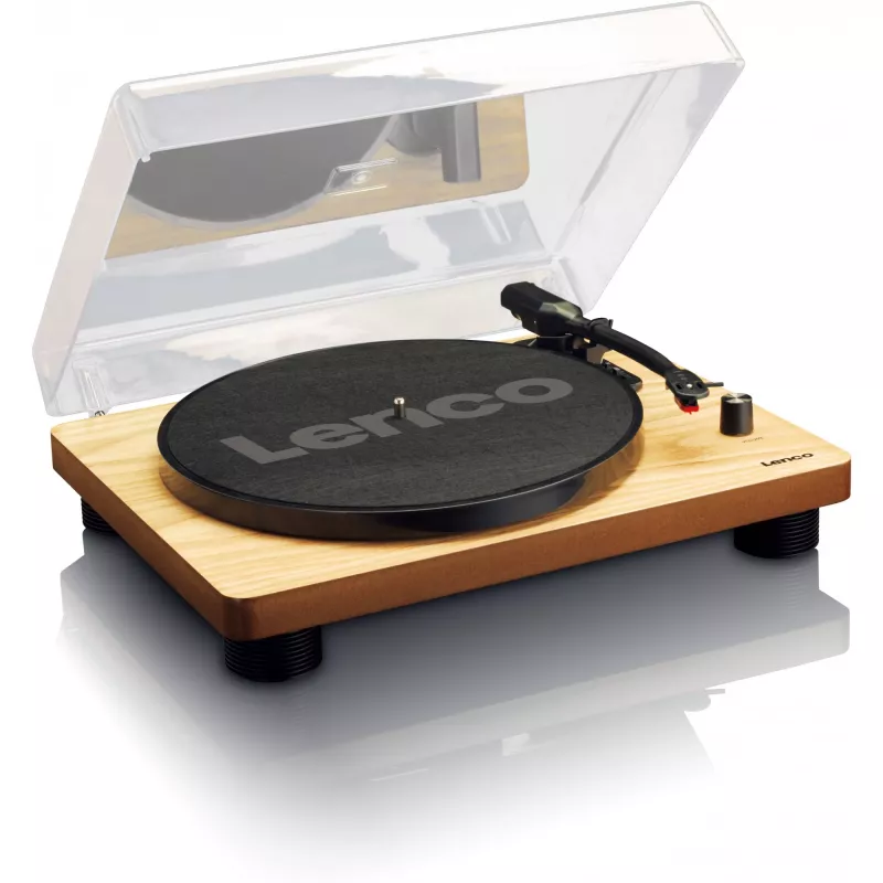 Lenco LS-50 platenspeler met luidspreker hout