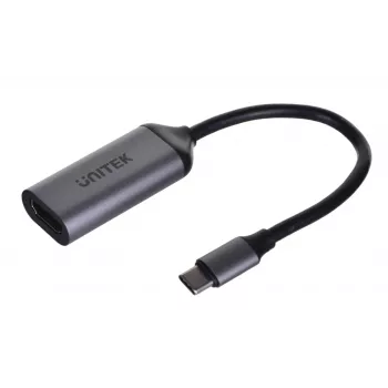 UNITEK V1420A videokabeladapter 0,15 m USB Type-C HDMI grijs