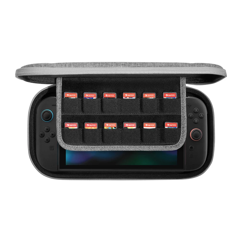 Beschermtas Tomtoc FancyCase-G05 voor Nintendo Switch 2, grijs