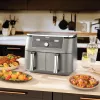 Heteluchtfriteuse Ninja DZ400EU 9,5 L 2470 W Grijs Double