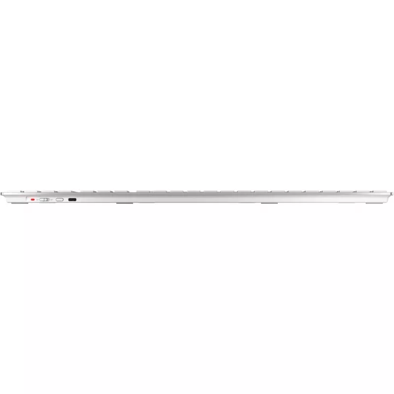 CHERRY DW 9100 SLIM toetsenbord muis inbegrepen universeel RF draadloos + Bluetooth QWERTZ Duits zilver