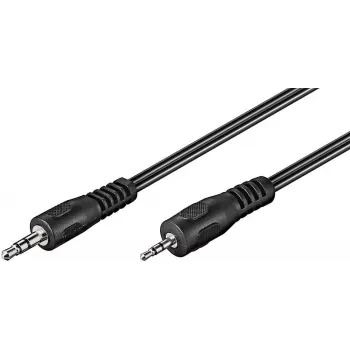 Microconnect AUD3525LL2 audiokabel 2 m 3,5 mm 2,5 mm zwart