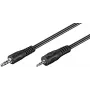 Microconnect AUD3525LL2 audiokabel 2 m 3,5 mm 2,5 mm zwart