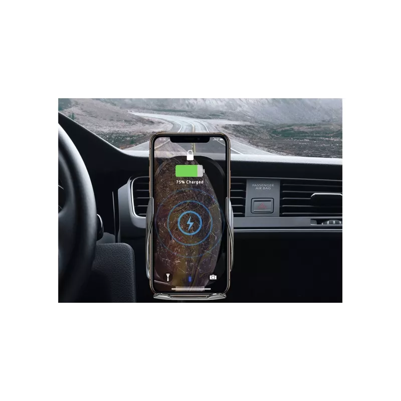 Smartphone- & tablethouder TECHNISAT SmartCharge 3 — universele houder met geïntegreerde laadfunctie (model 76-4977-00)