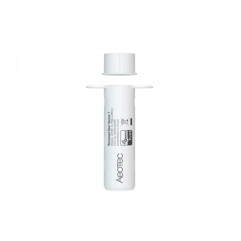 Inbouwdeursensor AEOTEC Recessed Door Sensor 7 Z-Wave Plus V2 Wit — verzonken contactsensor voor deuren/kozijnen