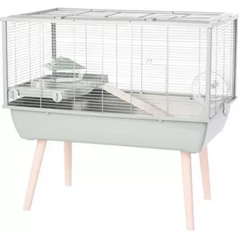 Kooi ZOLUX Neolife 80 groen voor hamsters – metaal/kunststof, 780×480×750 mm, 9 mm tralieafstand