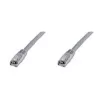 Netwerkkabel Digitus CAT 5e SF/UTP patchkabel RJ-45 Cat5e 10m grijs