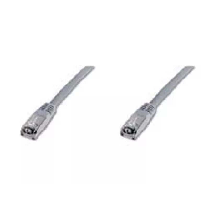 Netwerkkabel Digitus CAT 5e SF/UTP patchkabel RJ-45 Cat5e 10m grijs