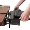 Maclean toetsenbordhouder onder bureau, verstelbaar, max. 5 kg, 67x24 cm, MC-462