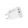 Netvoedingssnellader NATEC RIBERA 12V 20W USB-C PD 3.0 + USB-A Samsung AFC wit