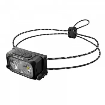 Hoofdlamp Nitecore NU21 360 lumen Midnight Shadow – compacte oplaadbare hoofdlamp, 360 lm vermogen