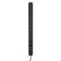 Activejet COMBO 12-voudige stekkerdoos 5 m zwart