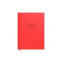 Planningsnotitieboek Buroodisain 241728-006 A5 rood met kalender 2026