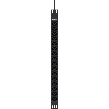 Power Distribution Unit PowerWalker 10133023 16 AC-uitgangen 0U zwart