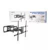 LogiLink tv-muurbeugel 50–90 inch kantel- en draaibaar tot 75 kg