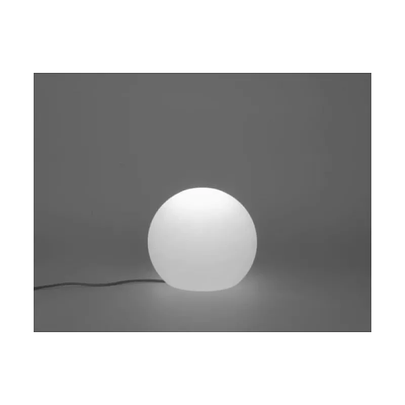 Buitenstaande vloerlamp Newgarden BULY E27 8W wit polyethyleen