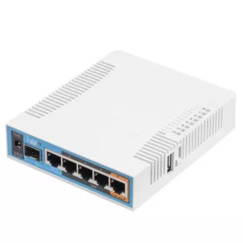 Mikrotik hAP ac 500 Mbit/s wit Power over Ethernet (PoE)