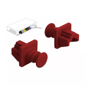 Stofkap DeLOCK 86510 RJ-45 10 stuks