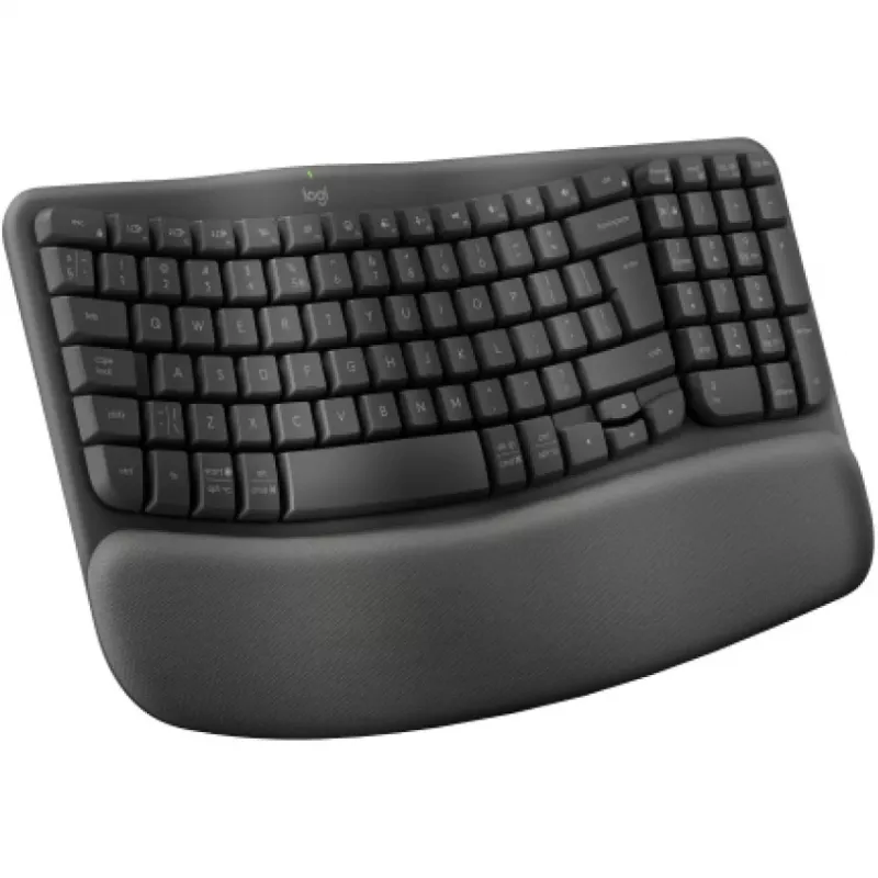 Logitech Wave Keys toetsenbord kantoor RF draadloos + Bluetooth QWERTY US International grafiet