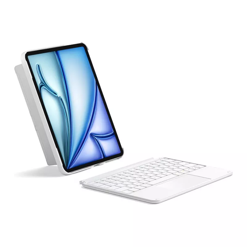 Inateck toetsenbord iPad 11 iPad Air 4-6 Com. QWERTZ wit