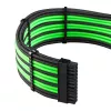 CableMod PRO ModMesh 12VHPWR kabel extension kit zwart/lichtgroen, 3-pin 16-pin set