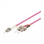 GoodConnections patchkabel LWL duplex OM4 (multimode, 50/125) LC/SC, LSZH, omkeerbare polariteit, 3m,