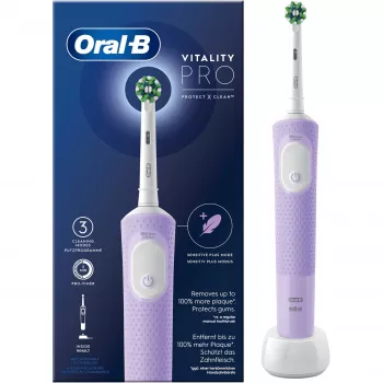 Oral-B Vitality Pro elektrische tandenborstel paars 1 borstel