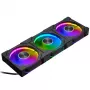 Phanteks D30 PH-F120D30_DRGB_PWM_BK01_3P 120 mm PWM D-RGB behuizingsventilatoren, Regular Airflow, 3 stuks, zwart