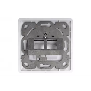 Digitus | Wandplaat voor keystone-modules, Duits type, middenplaat 50x50 mm, frame 80x80 mm | DN-93801-1