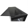 LC-Power behuizing MidiTower 715B zwart USB3.2/audio zonder voeding SEAMLESS_X (LC-715B-ON)