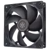 SilverStone VISTA SST-VS140B 140-mm-PWM-behuizingsventilator - zwart