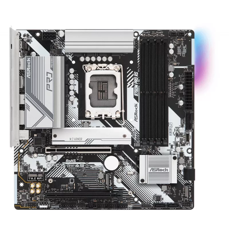 ASRock B760M Pro RS DDR5 Micro-ATX moederbord