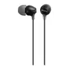 Sony MDR-EX15AP, bedraad, 8 - 22000 Hz, gesprekken/muziek, 3 g, headset, zwart