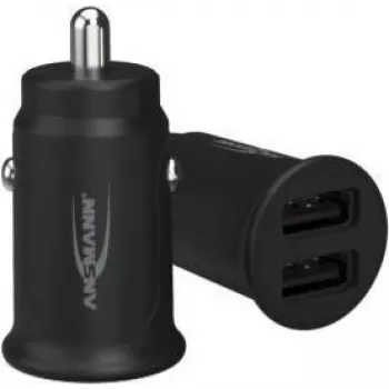 Ansmann CC212 - auto - sigarettenaansteker-adapter - 5 V - zwart (1000-0030)