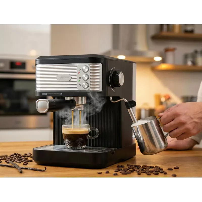 Espressomachine ESPERANZA EKC011 — 1,8 L watertank, 850 W, 20 bar, touchbediening, melkopschuimer