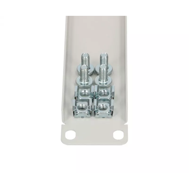 Rack-blindplaat Extralink Front Blank Panel 1U 19 inch grijs, stalen behuizing