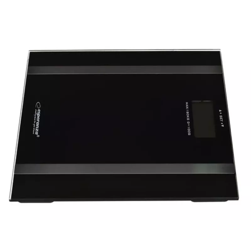 Personenweegschaal Esperanza EBS018K – elektronisch, 180 kg, zwart