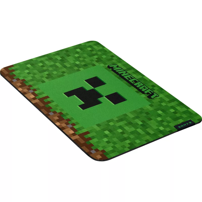 Muispad Razer Gigantus V2 Medium Minecraft Edition — getextureerd oppervlak, rubberen basis, middelgroot